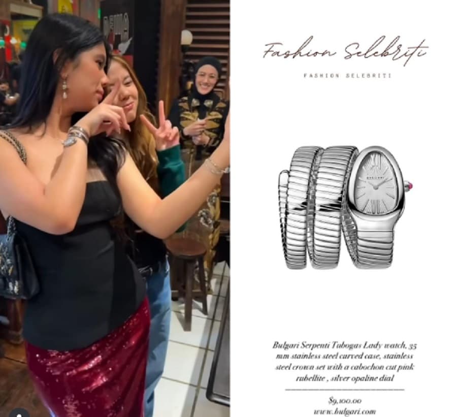 Viral! Harga Jam Tangan Aira Yudhoyono Seharga 1 Mobil, Tembus Rp147 Juta