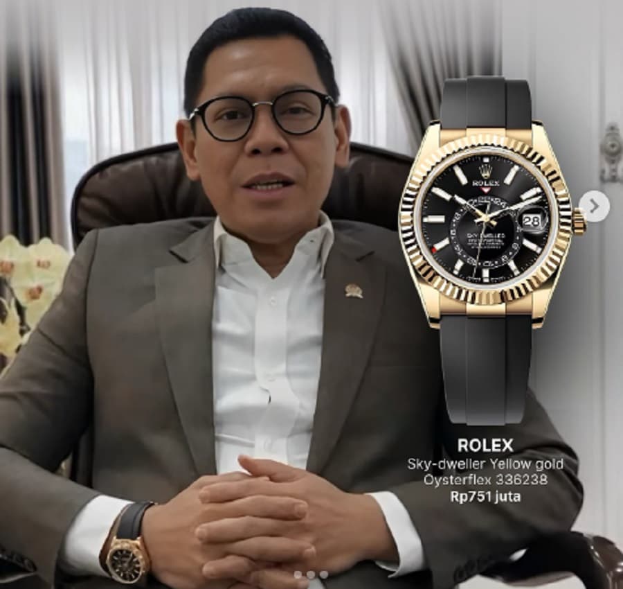 Segini Harga Fantastis Koleksi Jam Mewah Wakil Ketua DPR Adies Kadir yang Jadi Sorotan
