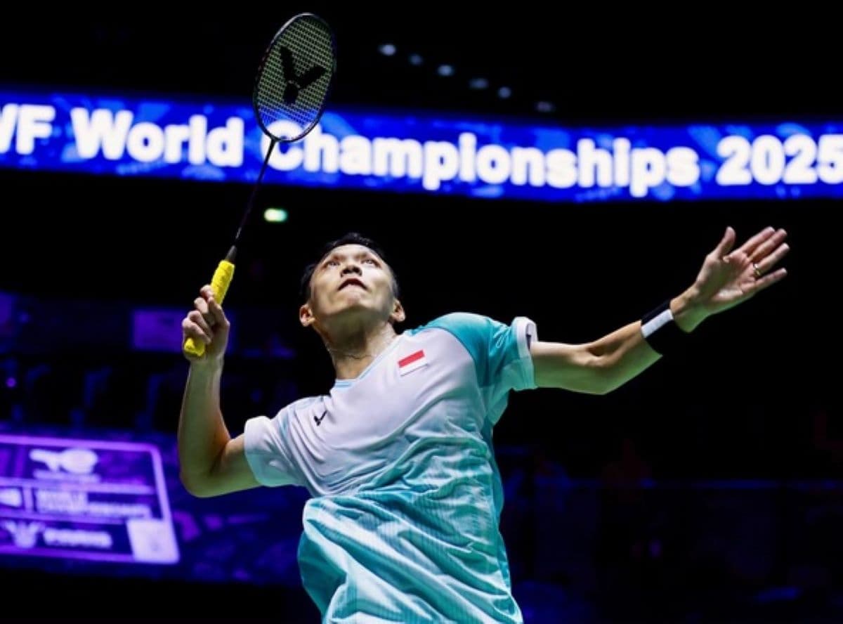Hasil BWF World Championships 2025: Sikat Tunggal Putra Jerman, Jonatan Christie Tembus 32 Besar