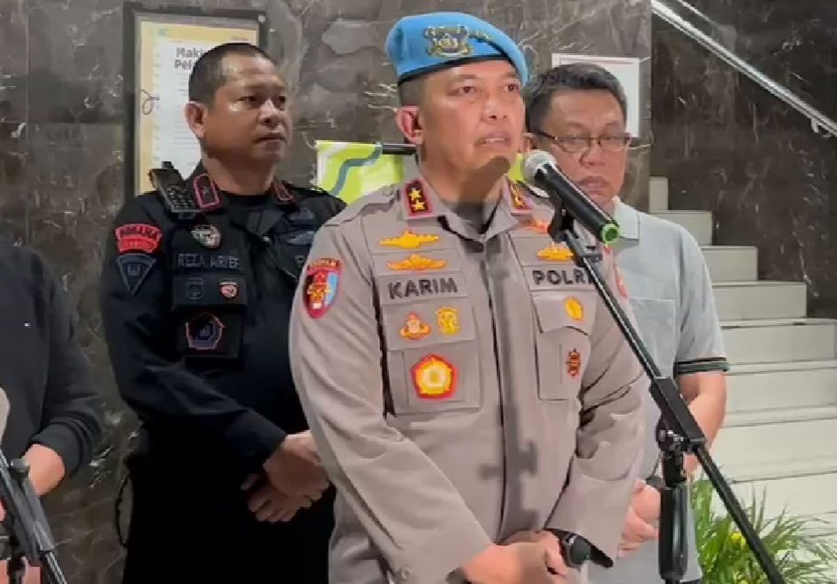 10 Anggota Polri Alami Luka, 1 Kritis Imbas Demo Ricuh di DPR