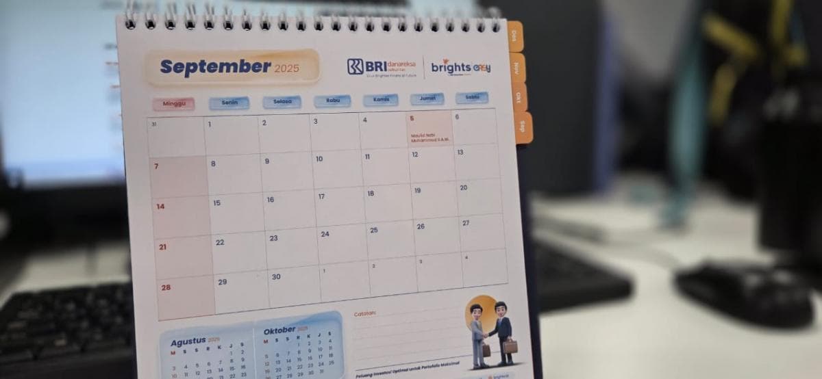 Daftar Libur di September 2025: Tanggal Merah, Long Weekend hingga Rekomendasi Cuti