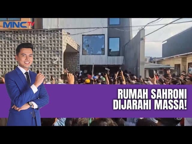 Di Mana Ahmad Sahroni saat Rumah Dijarah Massa?