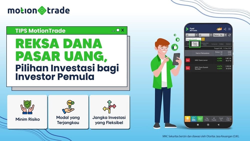 Tips Investasi Reksa Dana Pasar Uang untuk Investor Pemula dari MotionTrade