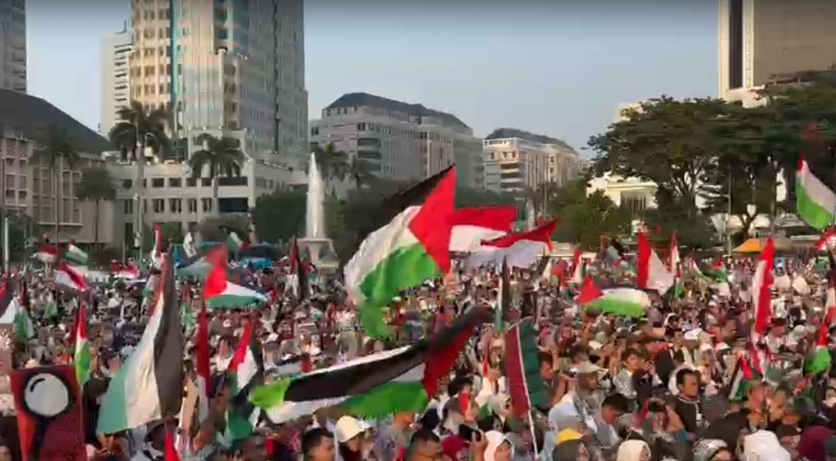 Massa Aksi Palestina Usulkan PBB Bentuk &#039;Ruang Palestina&#039; Khusus di Markas Besar