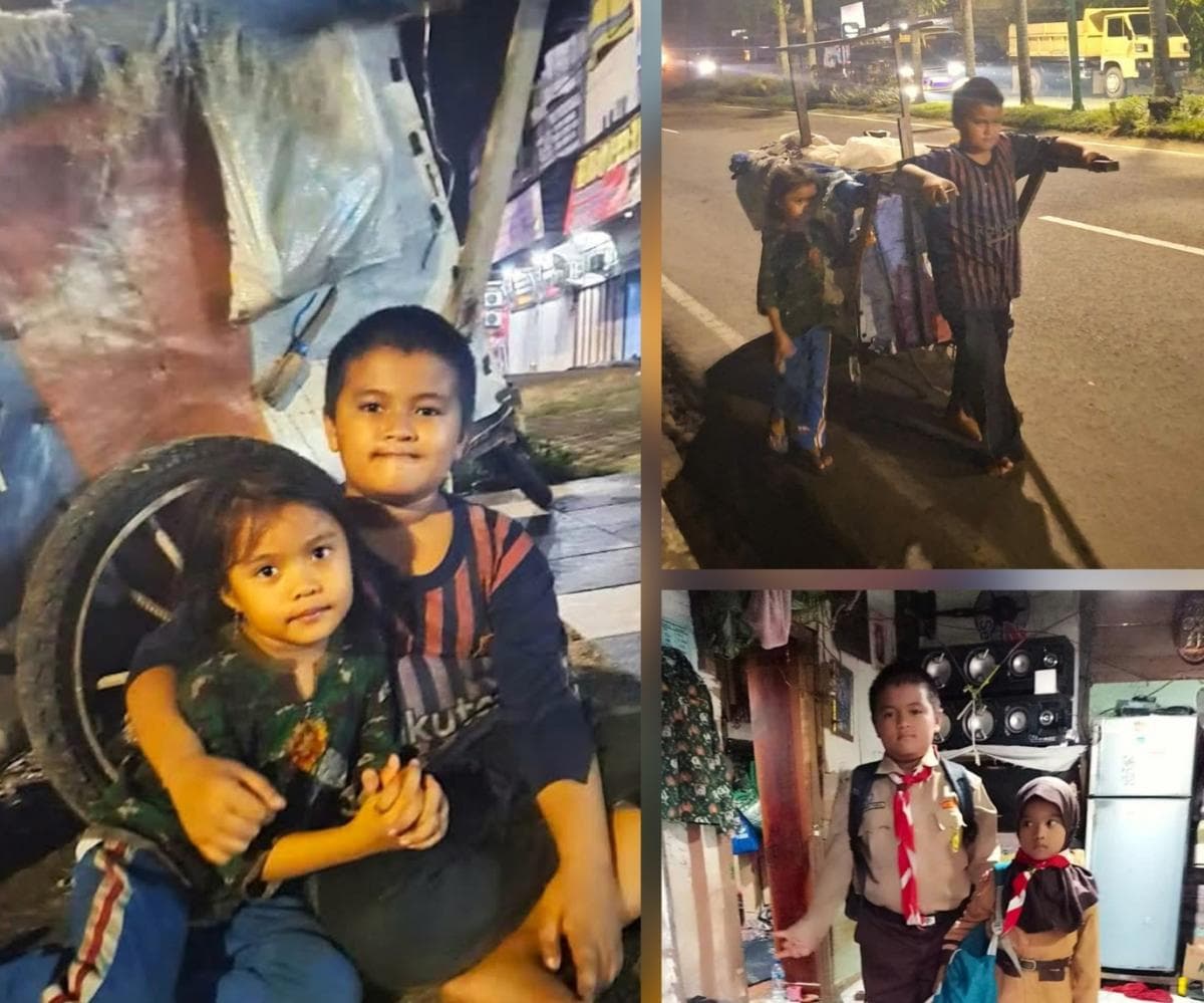 Kisah Haru Haikal, Bocah yang Dibuang Orang tuanya dan Jadi Pemulung untuk Hidupi sang Adik