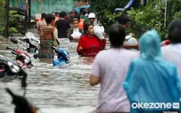 Banjir dan Angin Kencang Landa Brebes, 2 Orang Tewas