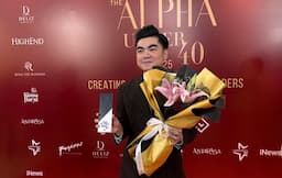Raih Penghargaan The Alpha Under 40 2025, Samuel Christ Ajak Anak Muda Tak Takut Bermimpi