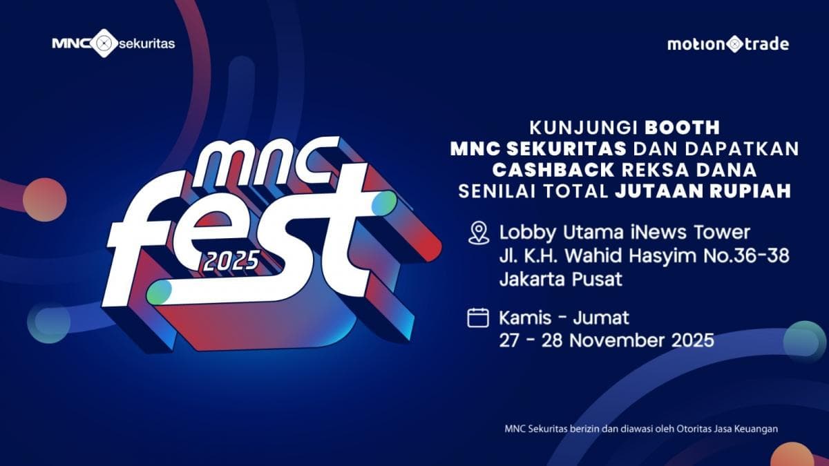 Promo Spesial HUT ke-36 MNC Group, Raih Cashback Reksa Dana 50 di Booth MNC Sekuritas