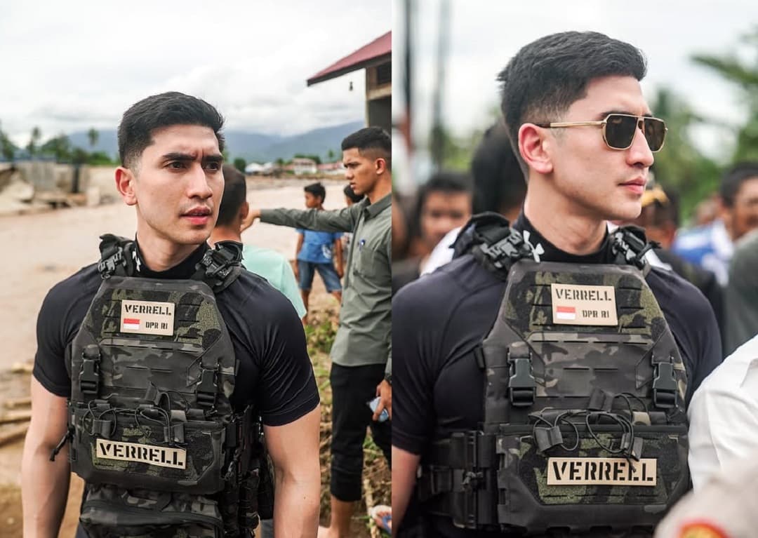 Kata Verrell Bramasta usai Dihujat Imbas Pakai Rompi Antipeluru saat Kunjungi Korban Banjir Sumbar