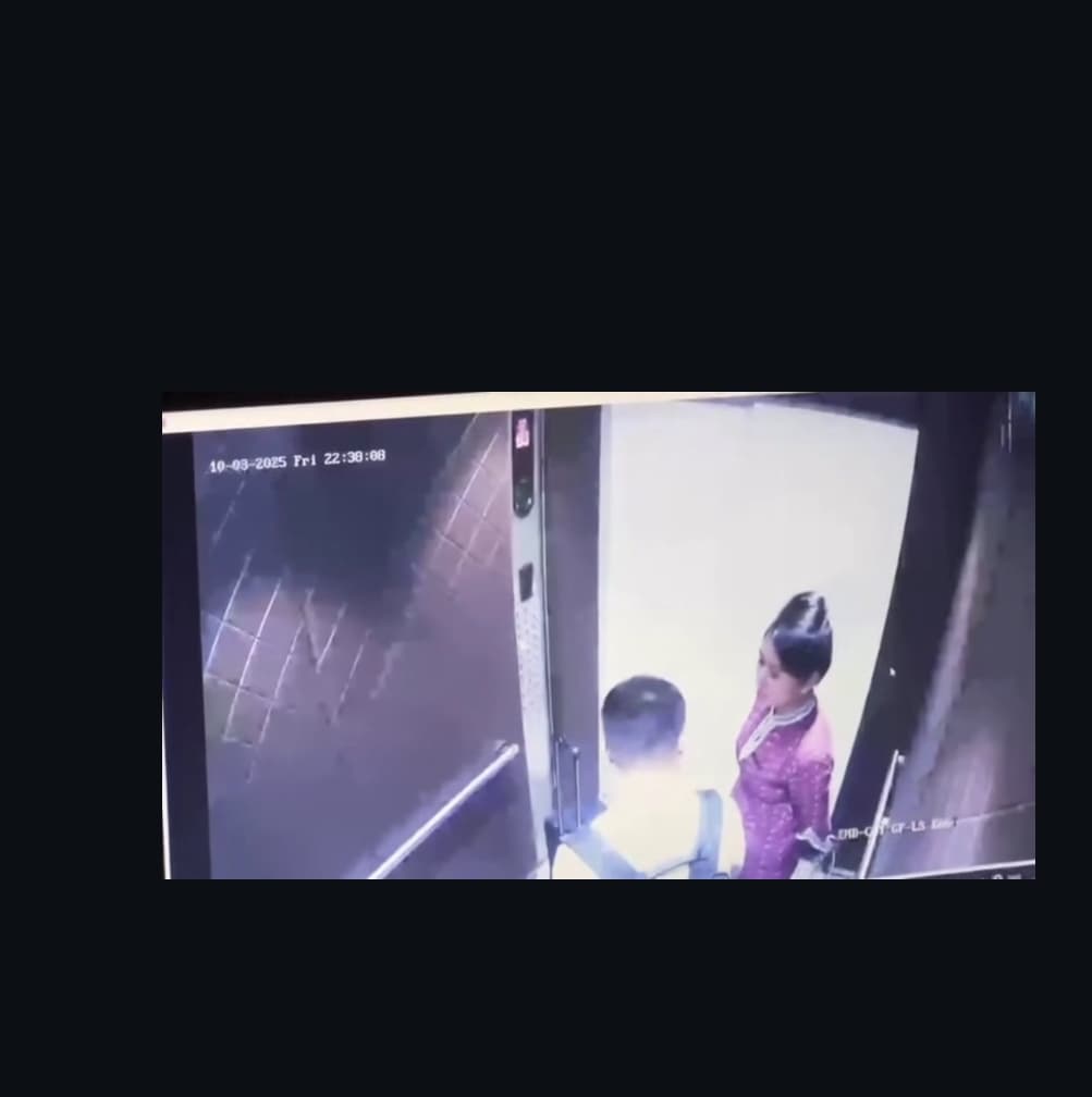 Viral!Detik-Detik CCTV Perselingkuhan Pilot dan Pramugari, Adegan Mesra di Lift Dibongkar Istri Sah