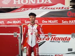 Unggul Tipis, Adenanta Putra Prediksi Persaingan Juara ARRC 2025 SS600 Sangat Ketat