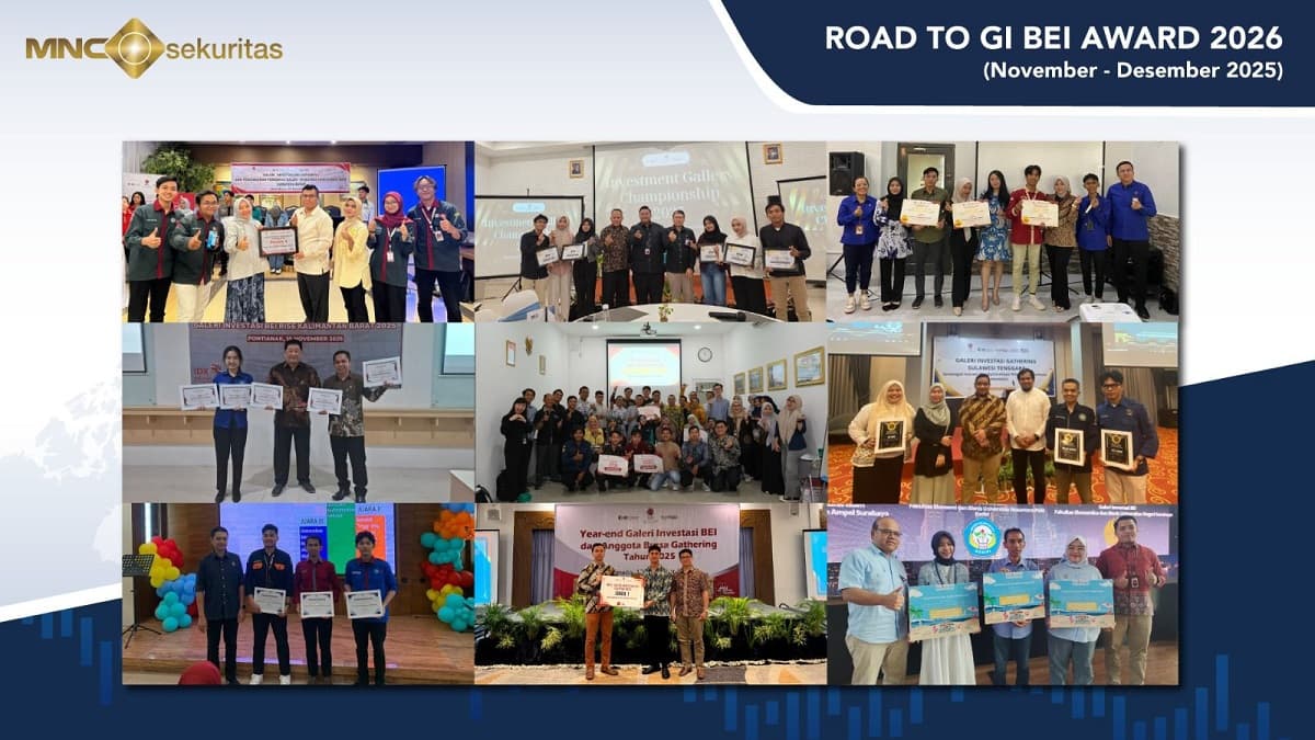 Galeri Investasi BEI MNC Sekuritas Sabet Banyak Prestasi dari BEI