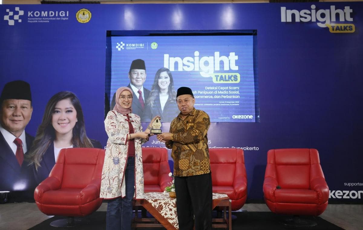 Insight Talks Resmi Dibuka di Unsoed, Mahasiswa Dibekali Pengetahuan Deteksi Scam