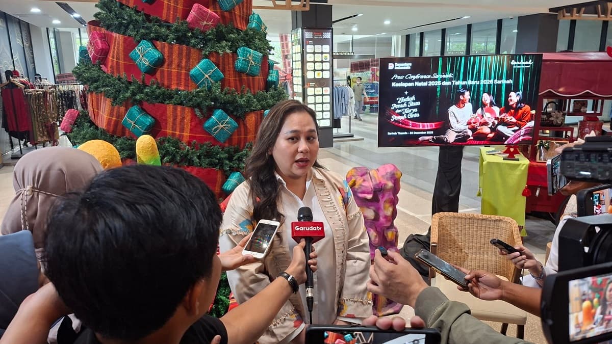 Sarinah Targetkan 300.000 Pengunjung Saat Libur Natal dan Tahun Baru, Naik 10