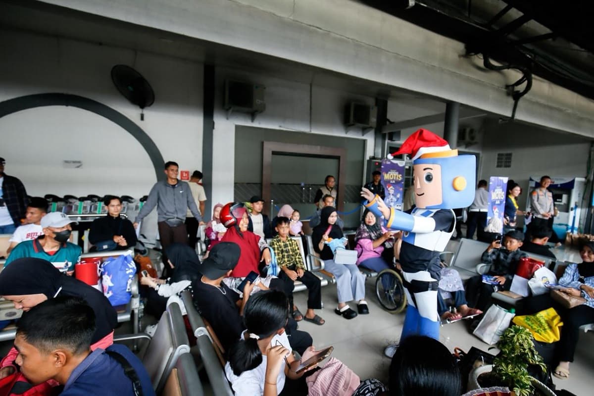 509 Penumpang Diberangkatkan Perdana Mudik Motor Gratis pada Libur Nataru