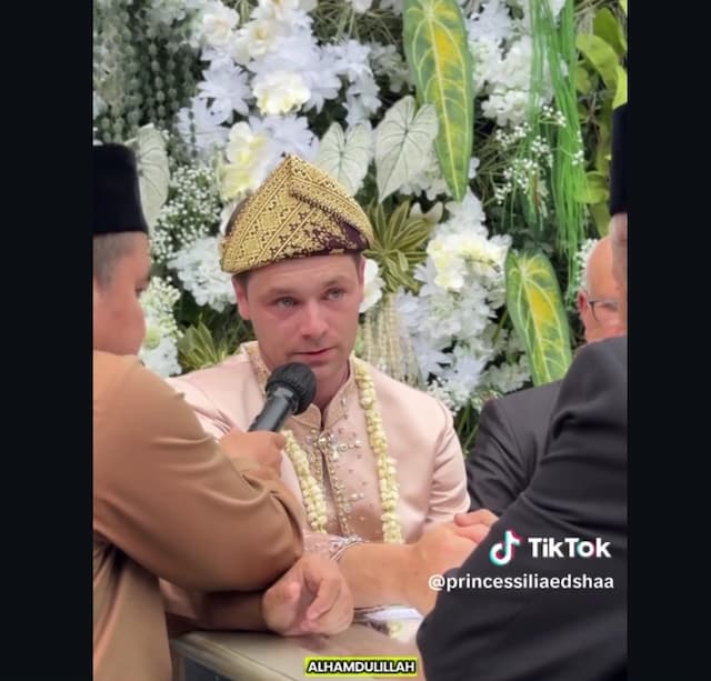 Viral Wanita Cantik Asal Prabumulih Dinikahi Bule Australia, Maharnya Rumah Rp10,8 Miliar hingga Berlian