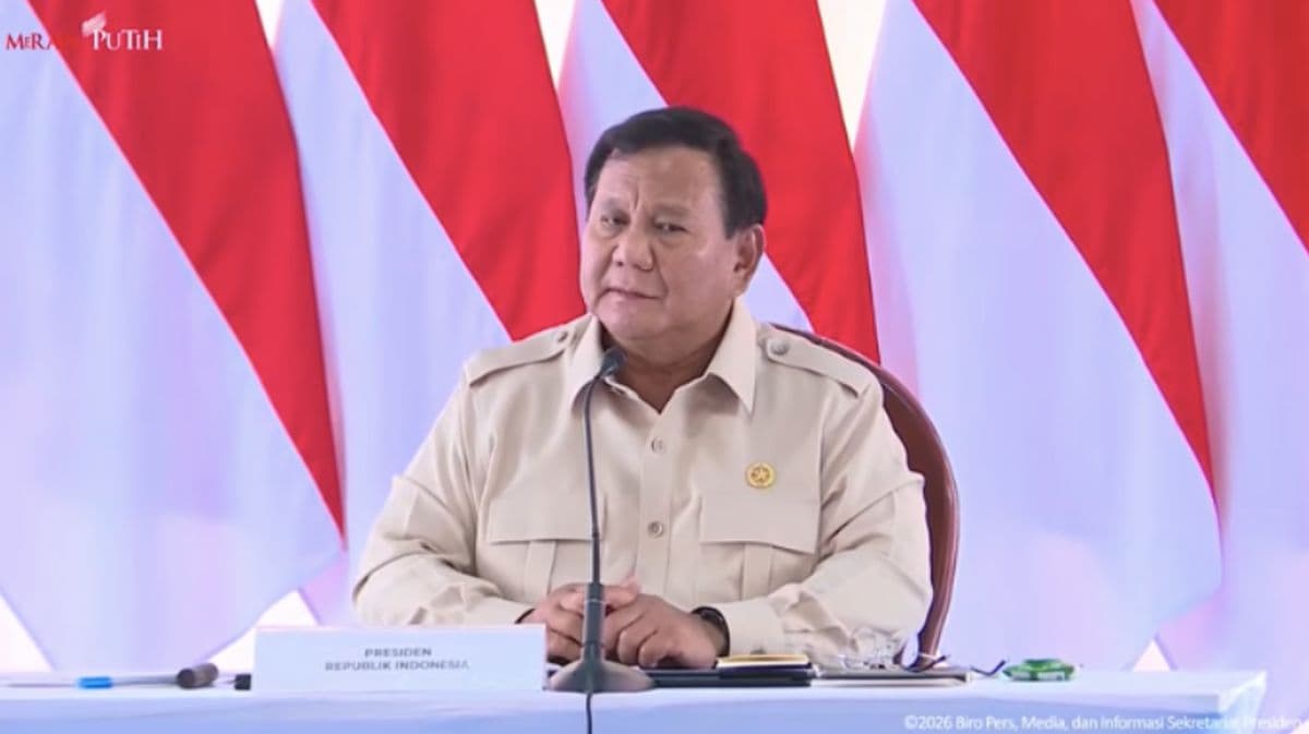 Prabowo soal Tak Tetapkan Status Bencana Nasional Sumatera: Negara Kita Mampu