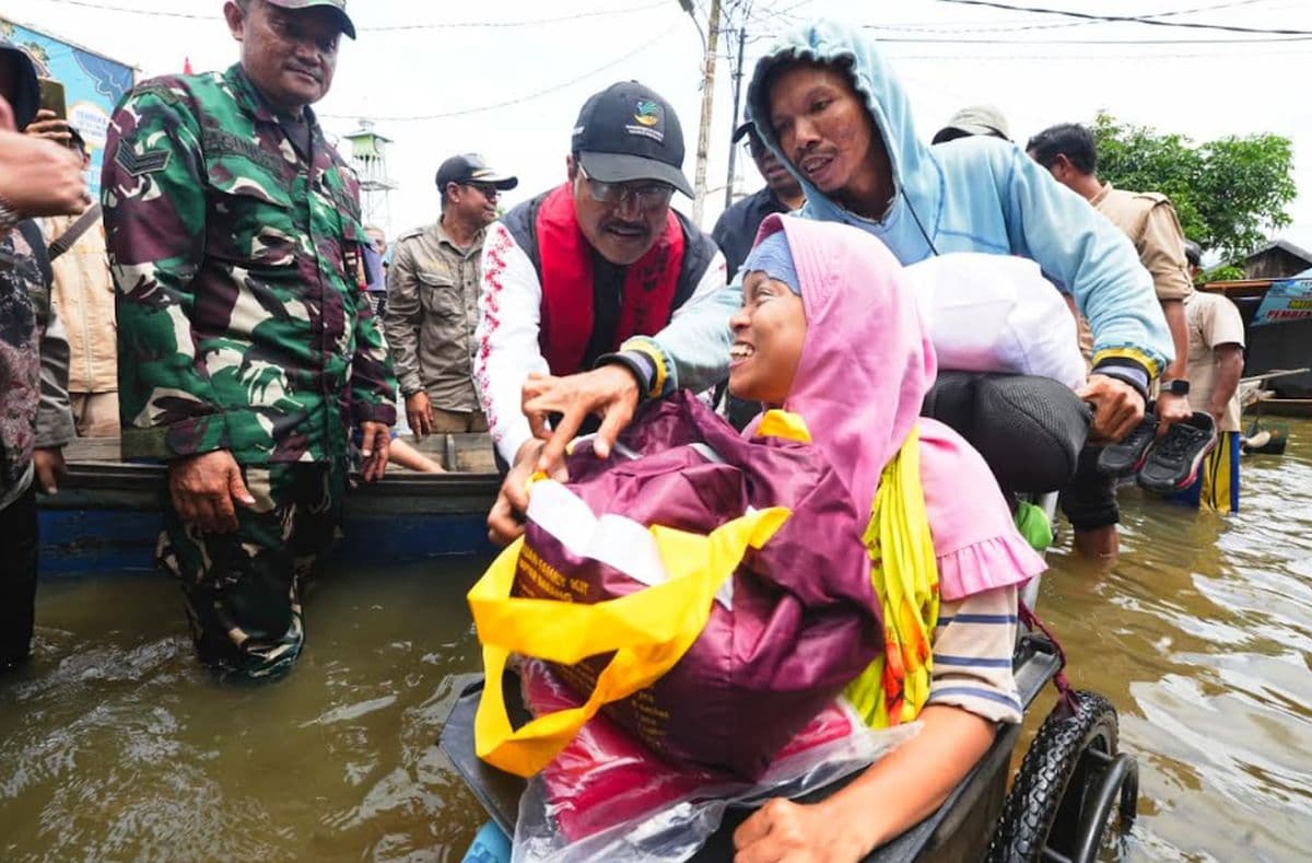 Banjir di Kalsel, Korban Meninggal Dapat Santunan Rp15 Juta