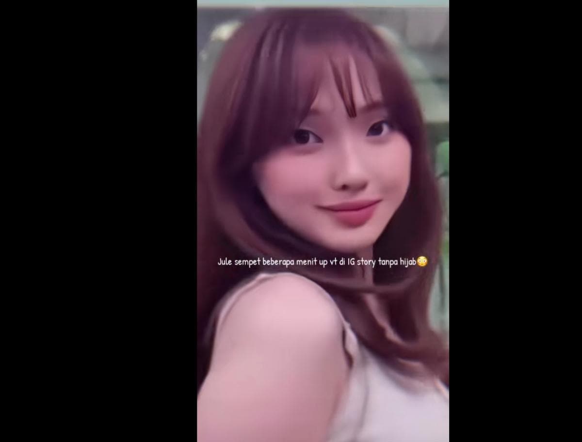 Viral Video Jule Tanpa Hijab dan Pakai Tank Top, Netizen: Cari Mangsa Baru!