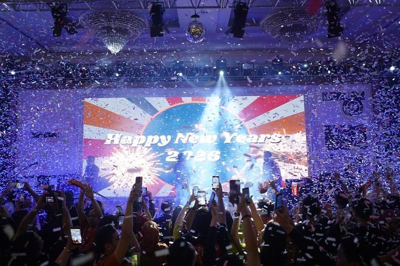 Retrovibes Guncang eL Hotel Bandung pada Perayaan Malam Tahun Baru 2026