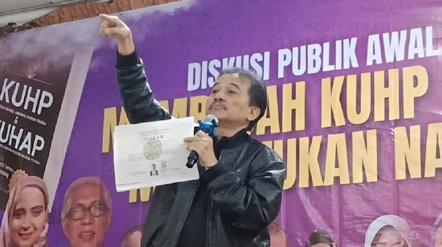 Roy Suryo Cs Akan Gugat SP3 Eggi Sudjana dan Damai Hari Lubis