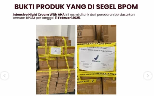 Klarifikasi Daviena Skincare Usai Produknya Ditarik BPOM, Warganet Alami Trust Issue