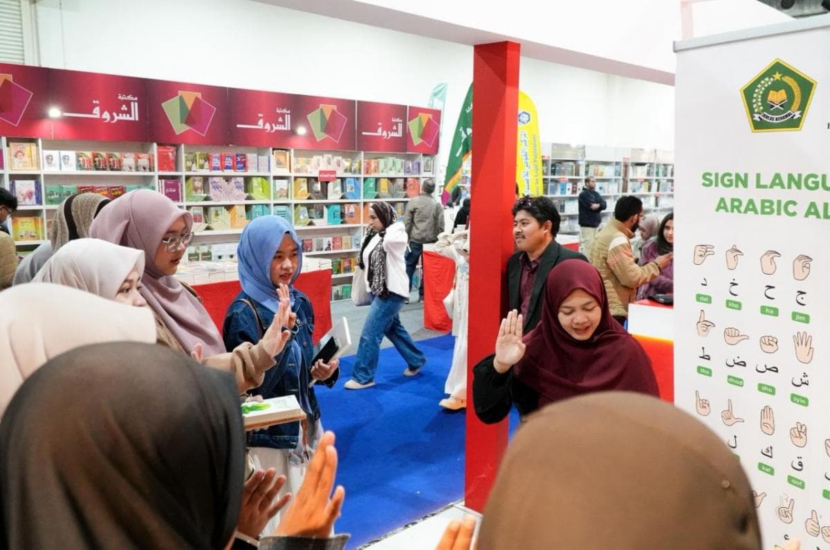Simulasi Alquran Bahasa Isyarat Indonesia Jadi Pusat Perhatian di Mesir