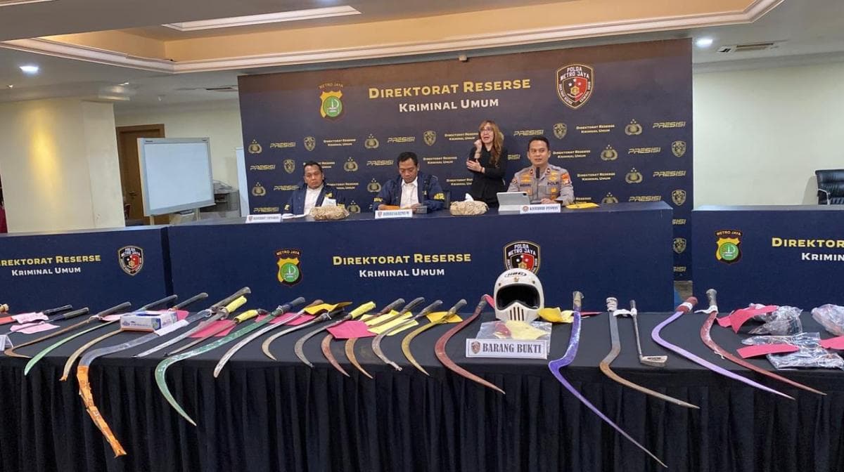 Polda Metro Tangkap Ratusan Orang dan Blokir Akun Medsos Pemicu Tawuran