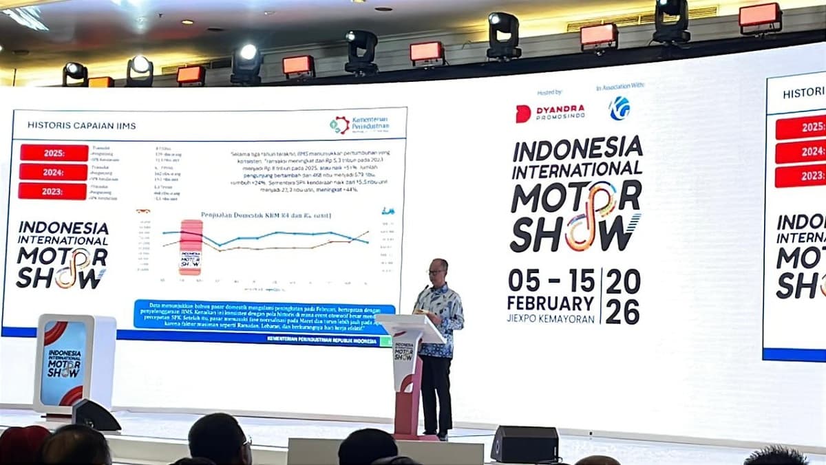 Buka IIMS 2026, Menperin Ungkap Manufaktur RI Terus Tumbuh