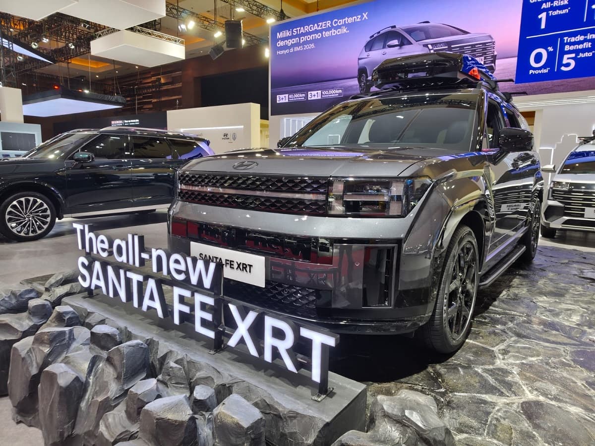 Hyundai Santa Fe XRT Meluncur di IIMS 2026, Harga Rp900 Jutaan