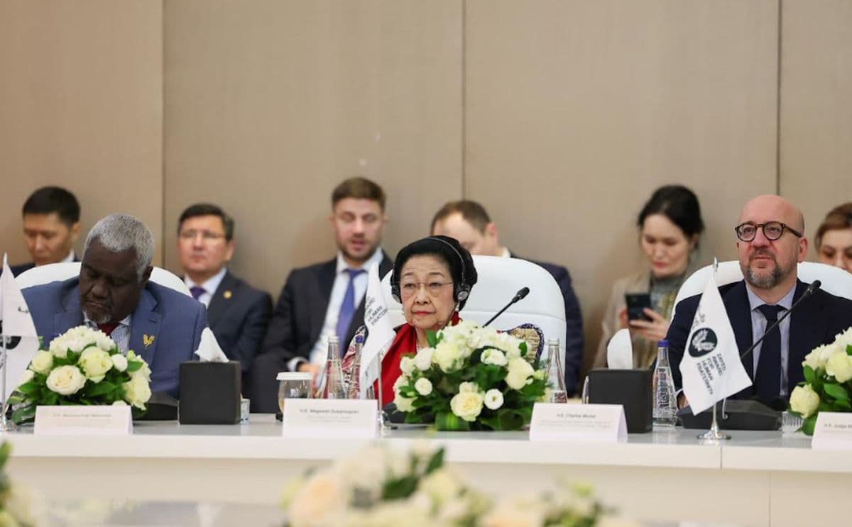 Megawati dan Tokoh Dunia Hadiri Diskusi Meja Bundar di Abu Dhabi