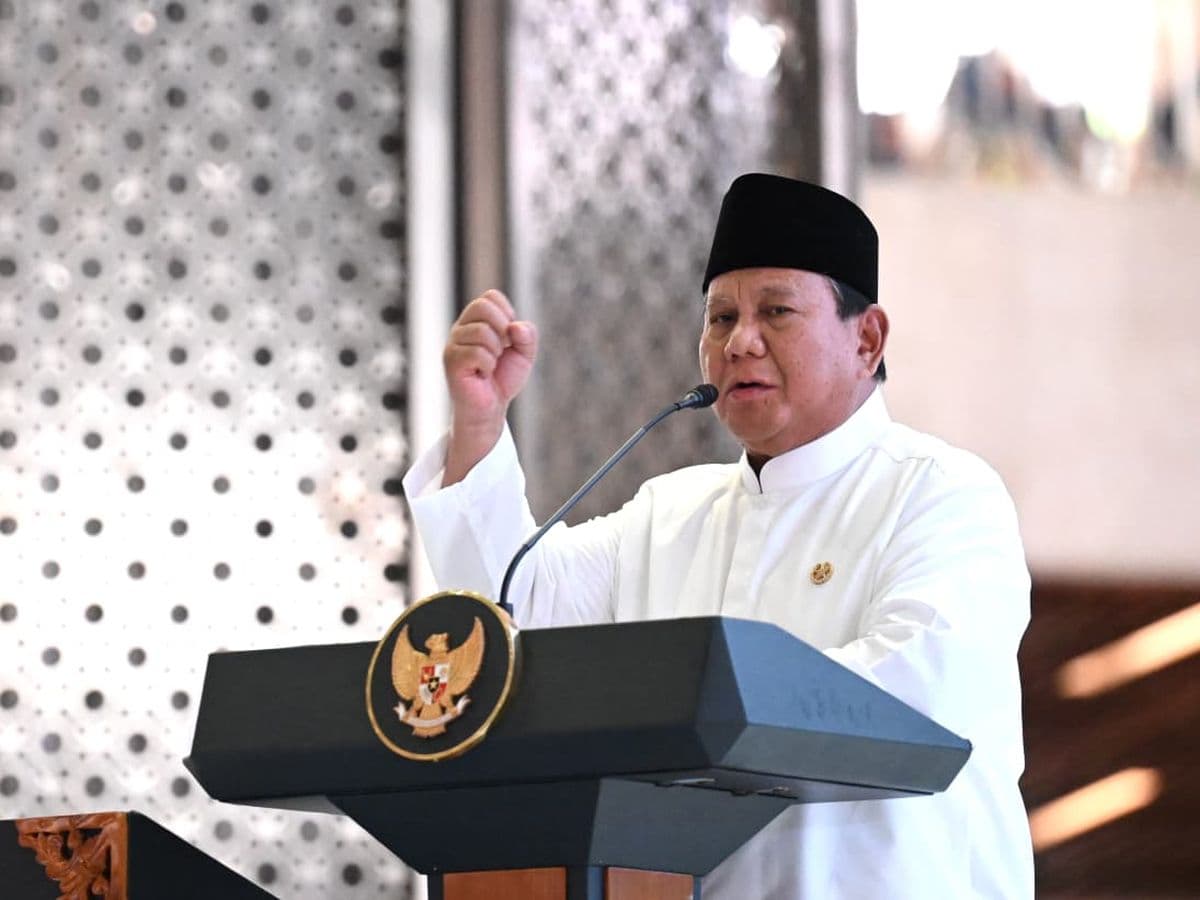 Hadiri Pengukuhan MUI, Prabowo Tantang Koruptor: Negara Harus Dibersihkan!