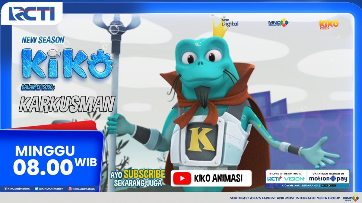 KIKO Season 4 Episode Karkusman, Minggu Pagi di RCTI