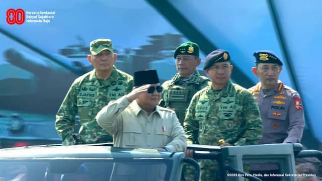 Survei Indikator: Kepercayaan Publik terhadap Presiden dan TNI Capai 90 Persen Lebih
