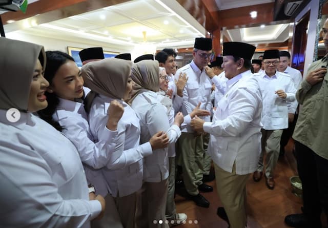 Prabowo Ajak Kader Gerindra Berjuang hingga Setia pada Rakyat