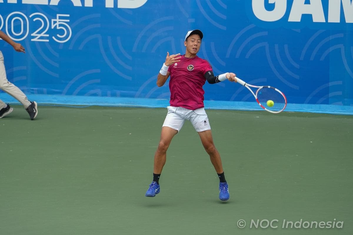 Hasil Playoff Piala Davis 2026: Christopher Rungkat/Justin Barki Gemilang, Indonesia Hajar Togo 3-0