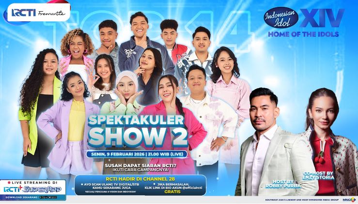 Panggung Kian Membara, TOP 14 Indonesian Idol Season XIV Siap Bertarung di Spektakuler Show!