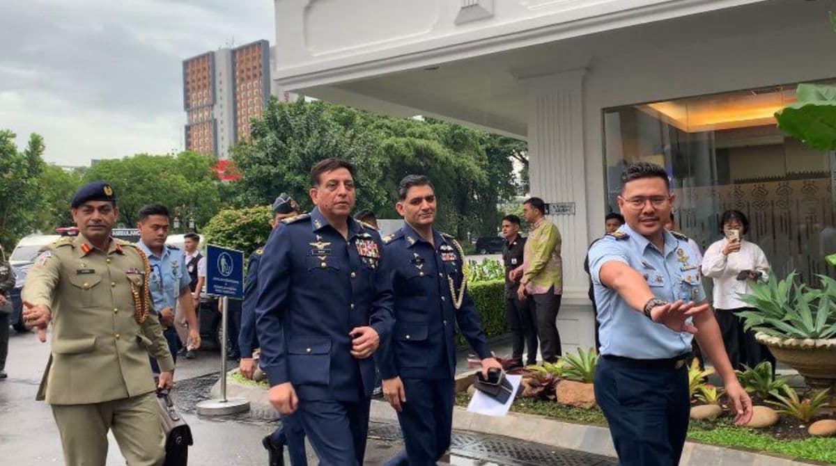 Prabowo Terima Kunjungan KSAU Pakistan di Istana