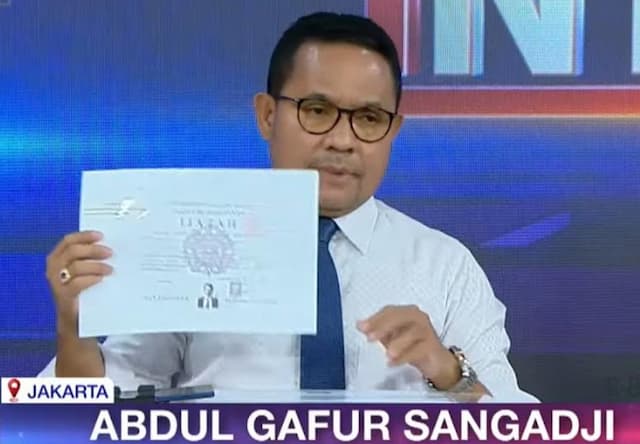 Polemik Ijazah Jokowi, Abdul Gafur: Ada Attention Otoritas untuk Menutupi