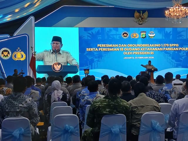 Prabowo ke Polri: Sering Jadi Sasaran Itu Risiko, Harus Tahan Maki dan Serangan