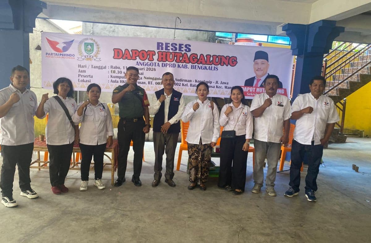 Warga Bengkalis Titip Aspirasi ke Legislator Dapot Hutagalung, dari Jalan Lingkungan hingga Modal UMKM