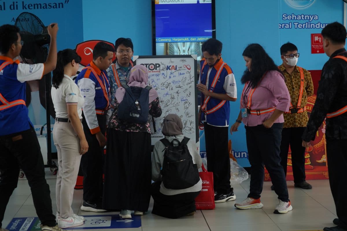 Bangun Kesadaran Pengguna, LRT Jabodebek Tegaskan Pelecehan Seksual Tak Dapat Ditoleransi