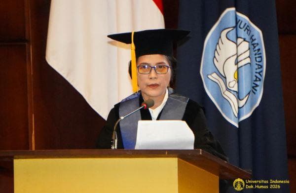 UI Kukuhkan Guru Besar Tetap, Bedah Potensi Konstruksi Bangunan dari Limbah Industri