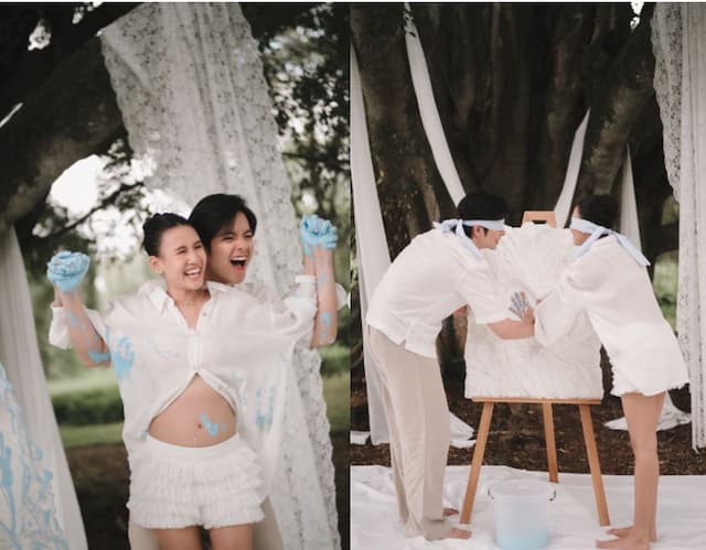 Angga Yunanda dan Shenina Cinnamon Ungkap Gender Anak Pertama Laki-laki