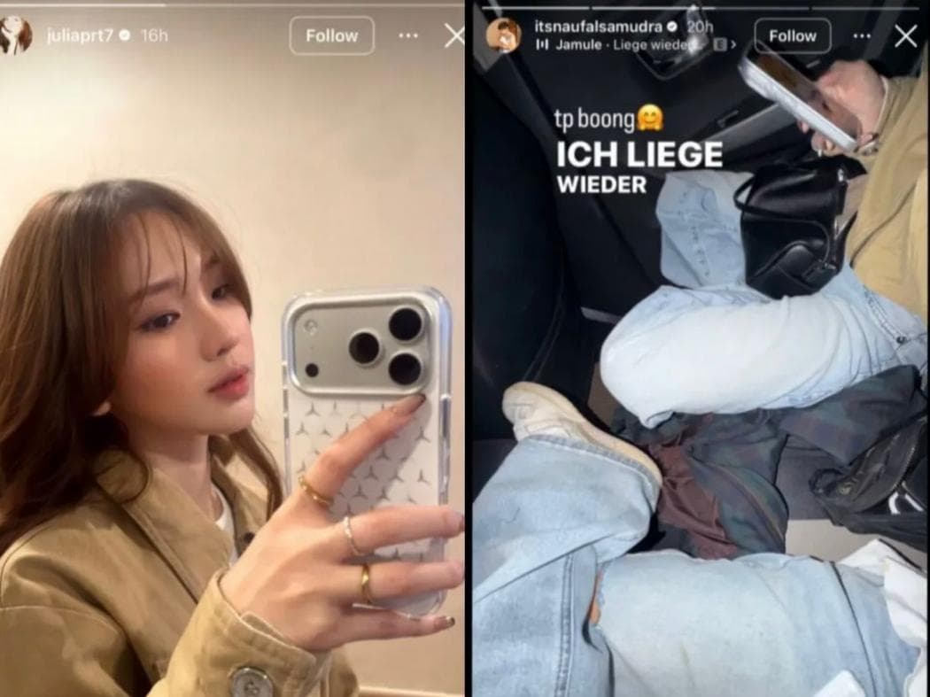 Potret Kebersamaan Jule dan Naufal Samudra Viral di Media Sosial