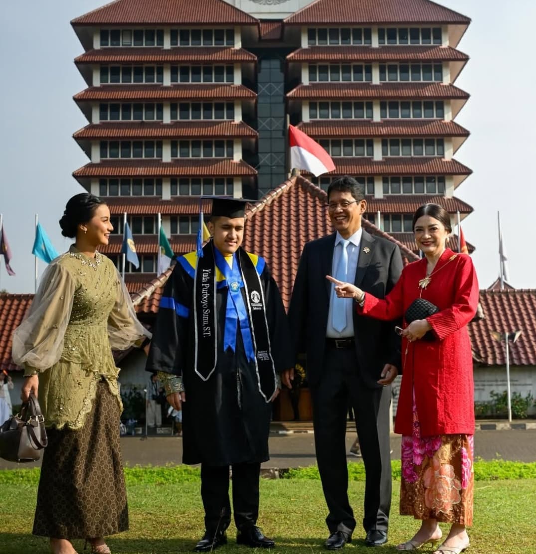 Riwayat Pendidikan Yuda Purboyo Sunu, Anak Sulung Purbaya yang Baru Wisuda Sarjana Teknik Mesin UI