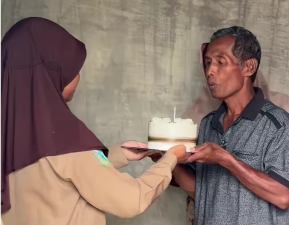 Viral! Siswi MTs Biromaru Minta Menu Spesial MBG untuk Kado Ulang Tahun Ayah