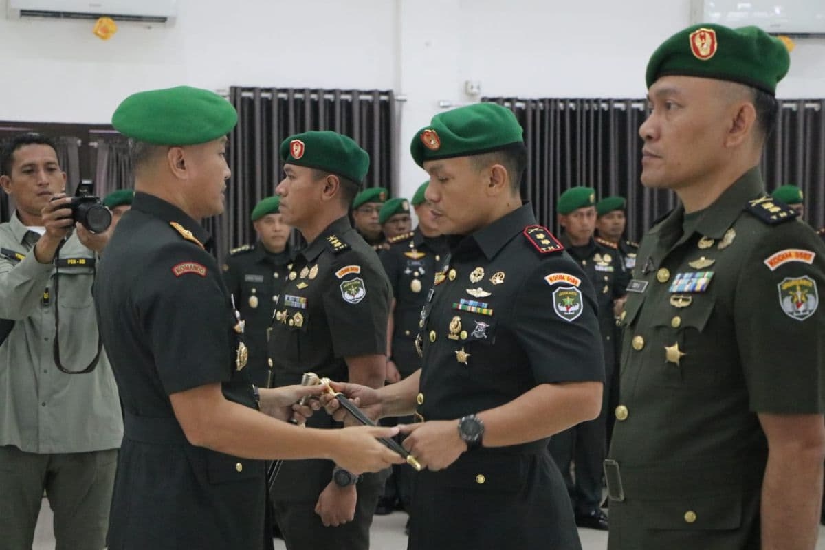 Letkol Inf Michael Ronald Resmi Jabat Dandim 0509/Kabupaten Bekasi