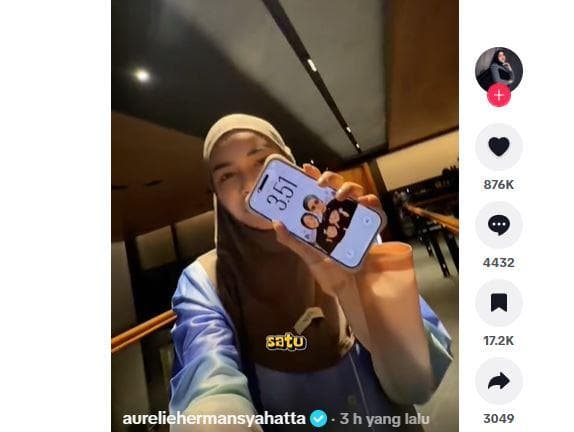 Aurel Hermansyah Dikritik Pedas Netizen usai Pakai Nail Art saat Sahur