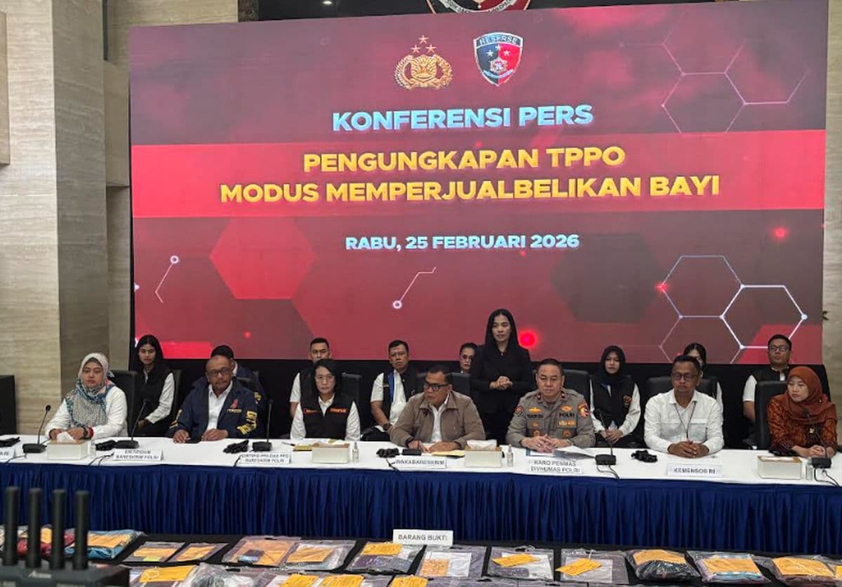 Beraksi sejak 2024, Sindikat Penjualan Bayi Lintas Wilayah Raup Ratusan Juta Rupiah